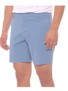 RHONE Light Blue Men's Shorts commuter Sz 36 8” inseam